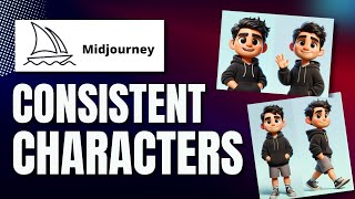 How To Create Consistent Characters In Midjourney [upl. by Elohc]