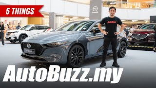 2023 Mazda 3 facelift IPM from RM156k  AutoBuzz [upl. by Orianna]