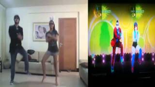 Just Dance 4 Dance Battle  Oppa Gangnam Style DLC Gameplay [upl. by Adnarim]