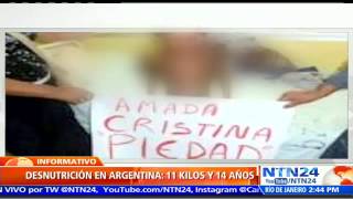 Caso de niño muerto por desnutrición despierta criticas en contra del Gobierno de Argentina [upl. by Chryste]