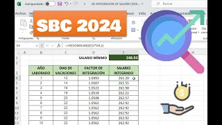 🛑¿CÓMO SE CALCULA EL FACTOR DE INTEGRACIÓN 💰NUEVO SALARIO BASE DE COTIZACIÓN 2024 Y SALARIO MINIMO [upl. by Xanthus]