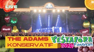 THE ADAMS  KONSERVATIF  Live  PESTAPORA 2024 [upl. by Bunch657]