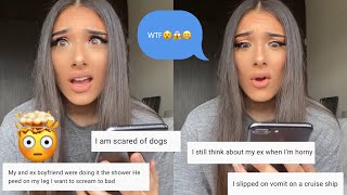 reacting to my followers NASTY secrets EXPLICIT [upl. by Yajeet]