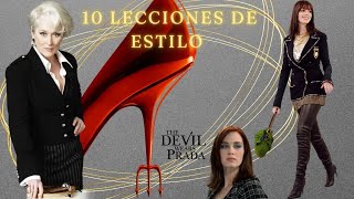 💋​​👠10 LECCIONES de ESTILO de que nos legó El Diablo viste de Prada [upl. by Leruj]