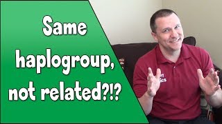 Why two men with the same haplogroup arent related  Genetic Genealogy [upl. by Tarrsus]