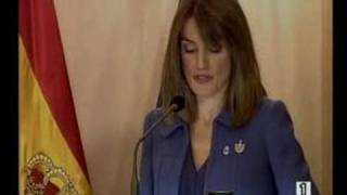 Letizia Ortiz hija predilecta de Oviedo [upl. by Ardy784]