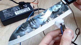 How to draw on metal Easy to make at home [upl. by Nyrek657]