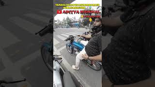 YAMAHA RX100 VS R15V4 DRAG RACE COMPARE AND SOUND 😱  Rx100 Vs R15 FAVOURITE BIKE [upl. by Aicella]