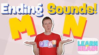 LEARN to READ 14  MampN ENDING Sounds education english study learning abcd reading school [upl. by Anrat]