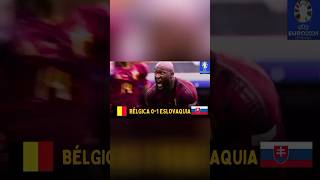 Resumen Bélgica vs Eslovaquia 01 Lukaku sigue gafado [upl. by Schwitzer]