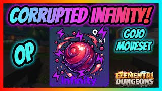 Corrupted Mythic Infinity Showcase All Elements Corrupted Showcase  Elemental Dungeons [upl. by Airtap93]