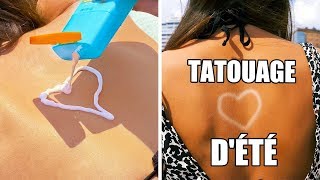 LÉTÉ EST LÀ  25 ASTUCES ET BRICOLAGES SYMPA POUR LA PLAGE [upl. by Nolyak442]