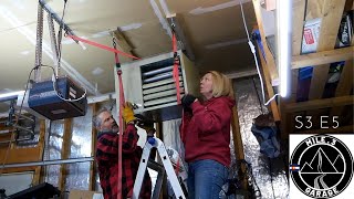 Homeowners Garage Heater Install [upl. by Radec]