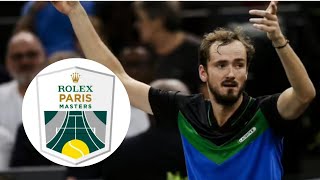 Daniil Medvedev addresses angry runin with Paris Masters crowd after refusing to play [upl. by Darra]