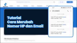 Tutorial Cara Merubah Nomor HP dan Email [upl. by Amye]