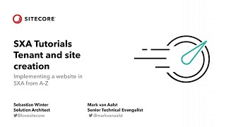 SXA Tutorial Series ep3 Creating Tenants amp Sites [upl. by Erdnaid]