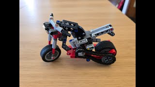 LEGO Technic 42132 Motorcycle 2  Speed Building [upl. by Eirrol717]