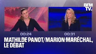 Mathilde PanotMarion Maréchal le débat [upl. by Anivas530]