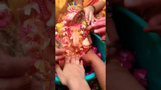 Sukhkarta data ganpati jijai ganesh happy festival love shortvideo trending [upl. by Akihsay]