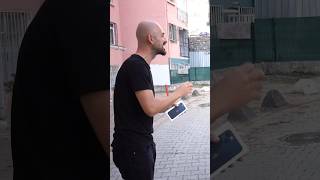 İphone atma şakası  Aras Karafil shorts [upl. by Lynett]