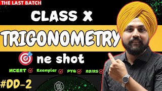 Trigonometry One Shot  Class 10  The Last Batch 202425  Free Batch By Bhupendra pratap sir [upl. by Dhaf]