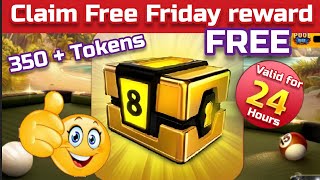 Claim 350 Backpacking Tokens Free Rewards Link 8 Ball Pool [upl. by Reed]