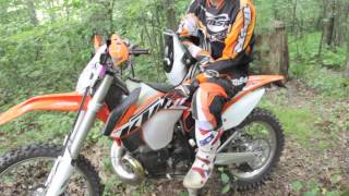 2014 KTM OffRoad First Test 2Strokes amp 4Strokes [upl. by Eilsil609]