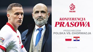 MICHAŁ PROBIERZ I PIOTR ZIELIŃSKI PRZED MECZEM Z CHORWACJĄ RETRANSMISJA ⚪🔴 [upl. by Mcginnis]