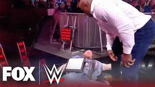 Brock Lesnar amp Bobby Lashley Elimination Chamber Contract Signing  WWE Raw 21323 Full Segment [upl. by Ailegave294]