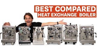 Best Heat Exchange Boiler Home Espresso Machines of 2023 [upl. by Aratak]