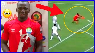 Why Sierra Leone goalkeeper Mohamed Kamara crys after winning the MOTM vs Algeria  Offside Pitch [upl. by Bertine704]