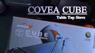 車中泊用コンロに【KOVEA CUBE Table Top Stove】 [upl. by Yartnoed811]