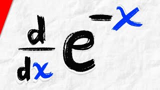 Derivative of ex with Chain Rule  Calculus 1 Exercises [upl. by Clippard]