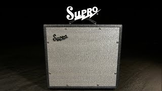 Supro Black Magick 1x12 Speaker Cab  Gear4music demo [upl. by Etsirk]