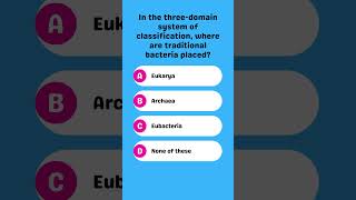 Where are traditional bacteria classified in the threedomain system [upl. by Kared]