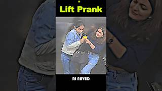 Cute Girl Captured In Lift Entry Card 😅 Dont Miss The End 🤫 Credit  Rj Naved 🤫 rjnaved respect [upl. by Blodget]