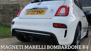 ABARTH 595  Magneti Marelli Bombardone R4 [upl. by Aitetel]