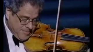 ITZHAK PERLMAN THEME FROM SCHINDLERS LIST TRIBUTE TO HONOREE JOHN WILLIAMS KCH 2004 147 [upl. by Edlihtam159]