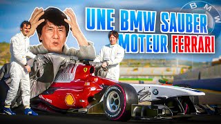 UNE BMW SANS LOGO MOTORISÉE PAR FERRARI ET PORTANT LE NOM DUNE SAUBER [upl. by Ydorb]