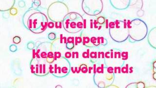 Britney Spears  Till The World Ends Lyrics [upl. by Ruperta7]