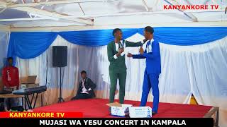 Nathan kirimani performing muhoozi Kainerugaba live in Kampalakaro karungi Tv [upl. by Einnad528]