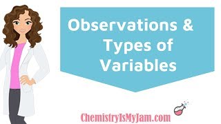 Scientific Observations and Types of Variables [upl. by Zackariah341]