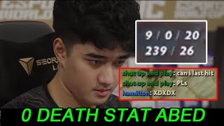 ABED 0 DEATH STAT MIDLANE DOTA 2 [upl. by Niela]