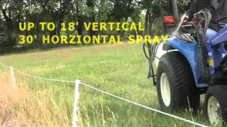 60 Gallon 3Point Sprayer with 14 Foot Breakaway Boom  Master Manufacturing [upl. by Grayce821]