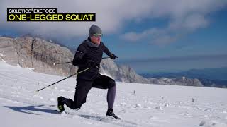 Fischer Nordic  SKILETICS®  Onelegged Squat [upl. by Gerik424]