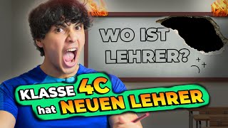 Die KLASSE 4C bekommt einen NEUEN LEHRER 😳😂  Schule mit 4C  Mohi07 [upl. by Remot]