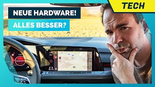 VW Infotainment Endlich schneller 😯 Neue Infotainment Hardware 2022 im Golf 8 im Test [upl. by Zeralda]