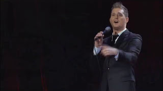 Michael Bublé  Ive Got The World On A String at Madison Square Garden Live [upl. by Ahsiemat]