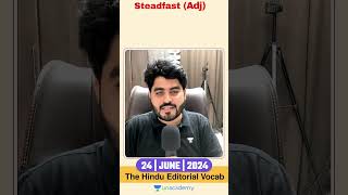 The Hindu Editorial Vocab 24 June 2024 Editorial by Vishal sir  Bank  SSC UPSC [upl. by Eaves]