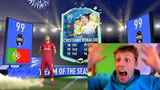 I GOT 99 TOTS RONALDO IN A PACK  FIFA 20 [upl. by Reiner73]